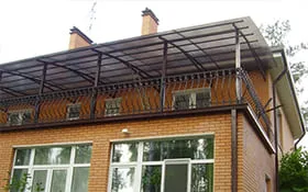 Навесы для балкона